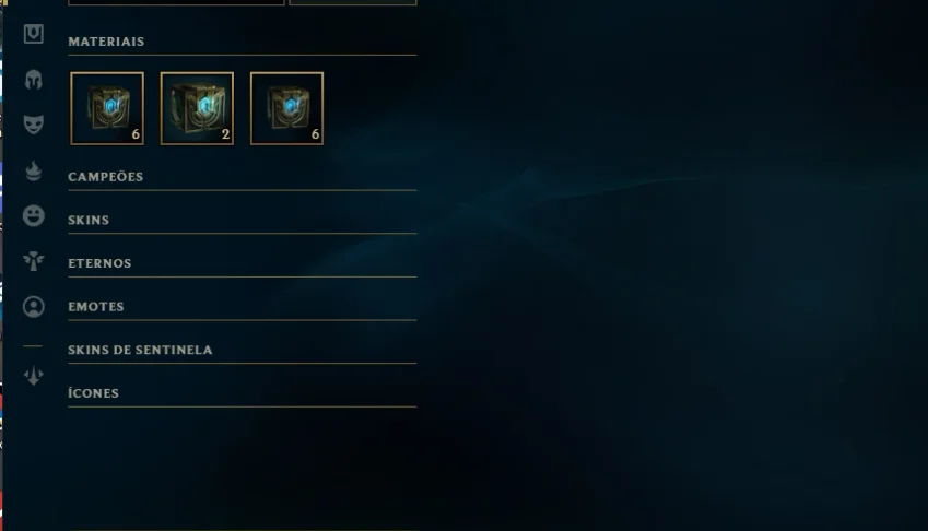 Conta Lol criada em 2018 (account 2018)