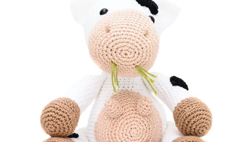 Vaca Mimosa em Amigurumi