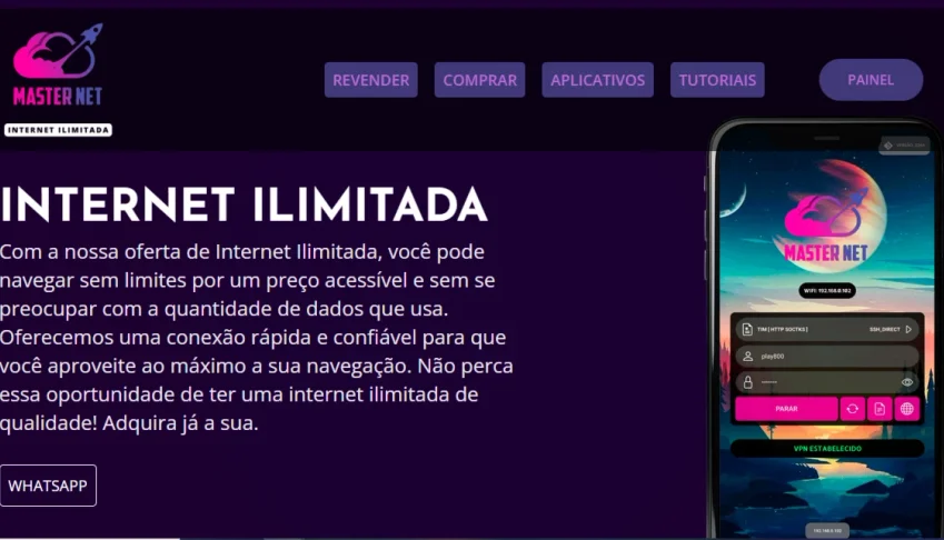 Internet Ilimitada Landing Page Estatica Editavel