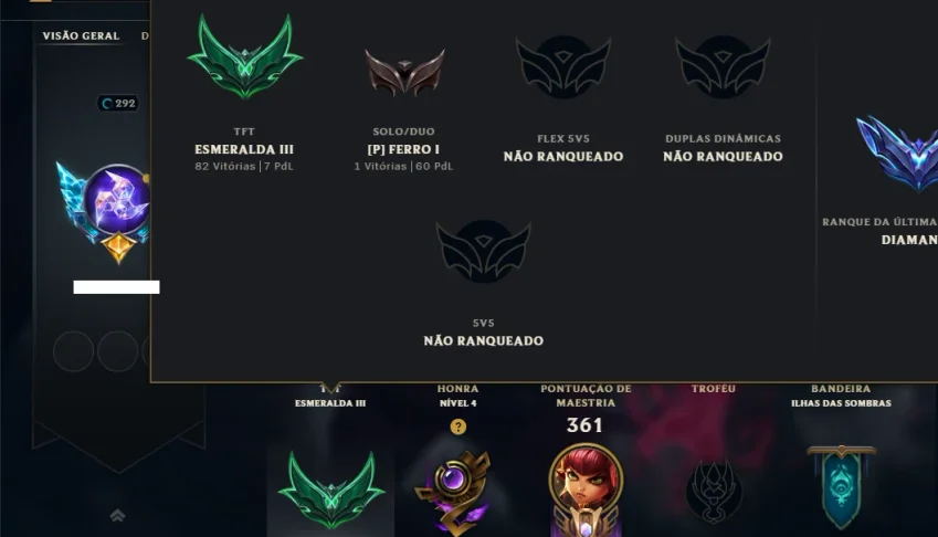 Ferro 1 com TODOS os Champs e 59 Skins