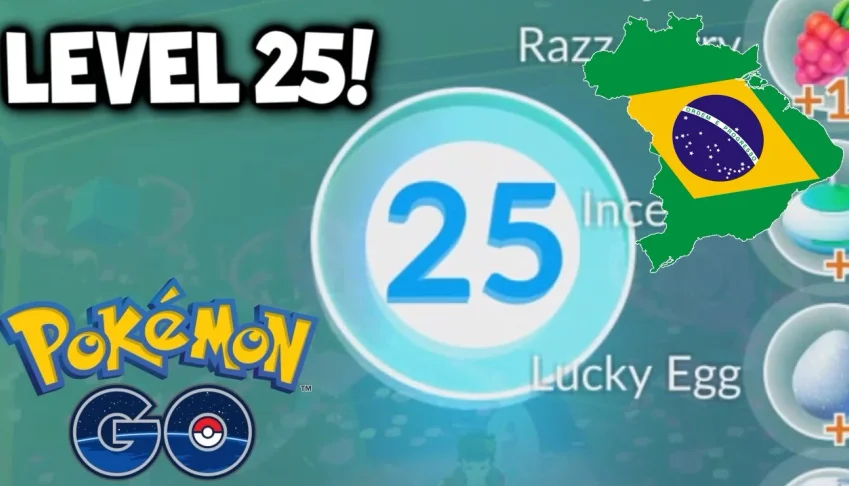 CONTA POKEMON GO LEVEL 25 UPADA NO BRASIL SEM BOT