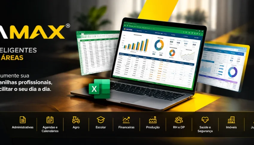 Planilhas Excel Editáveis + Mega Bônus 🎁