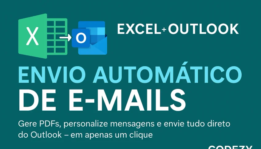 ✉️ Automatize o envio de e-mails direto do Excel