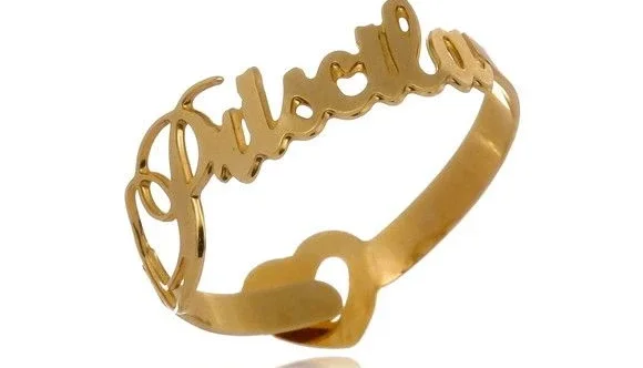 Anel Personalizado com Nome
