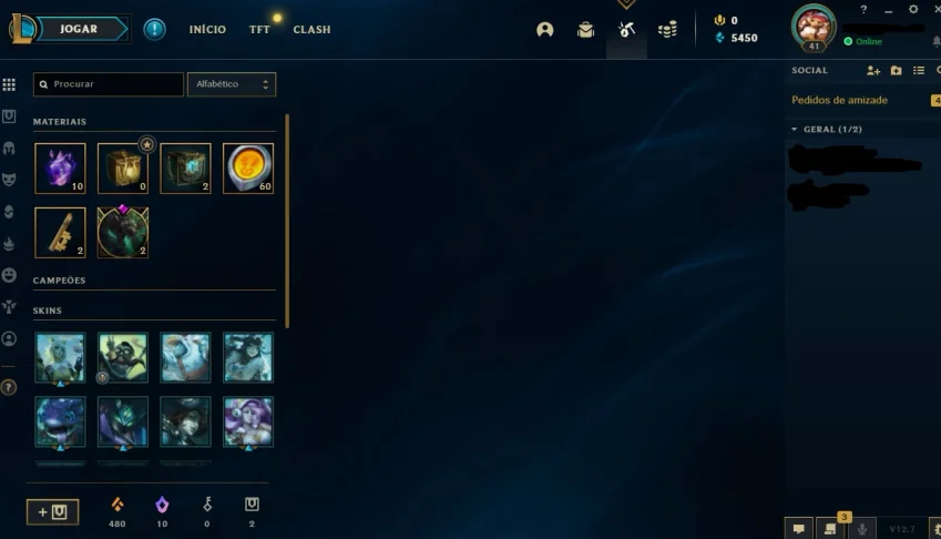 Conta Platina I upada recentemente