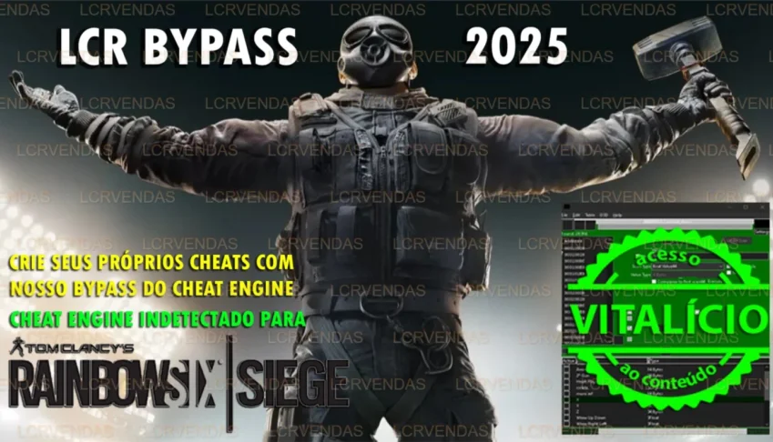 Cheat Engine Indetectado Para Rainbow Six Siege R6 - 2026