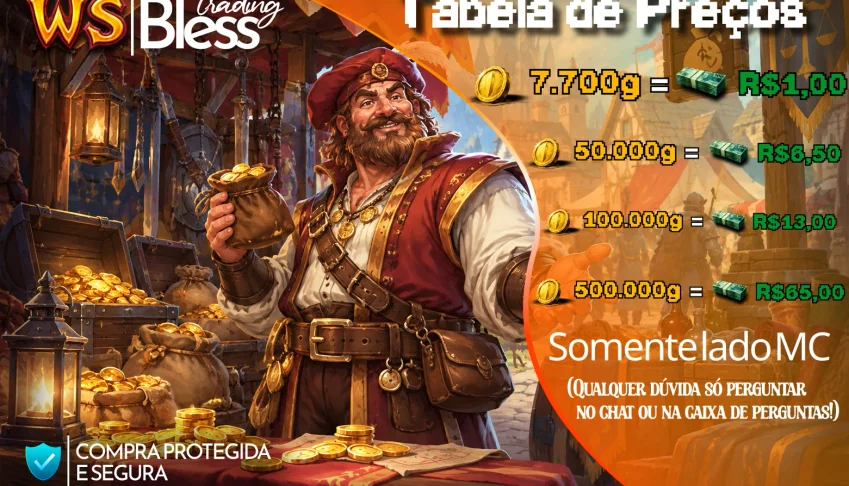 Gold Warspear Online [BR - Tourmaline | Lado MC]