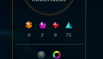 Conta LOL ex mestre/diamante1 S2023 130skins