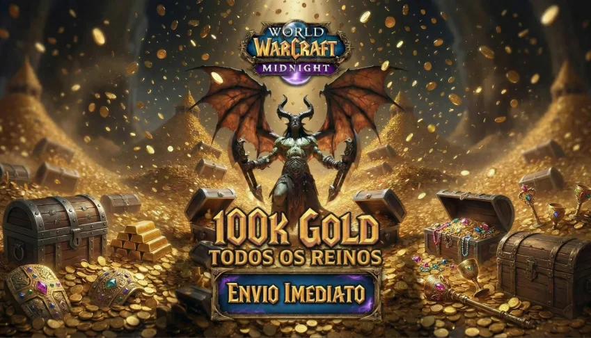 100k Gold - WOW Retail - Todos Servidores