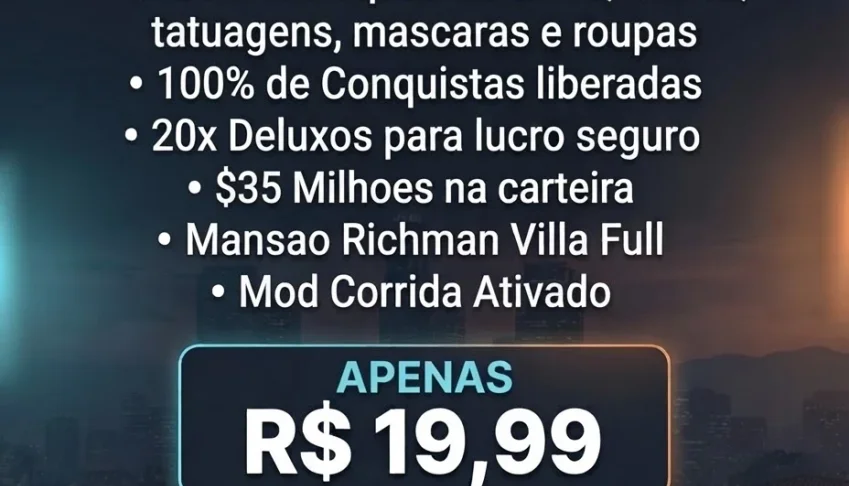 Pack Upgrade Completo Gta Online