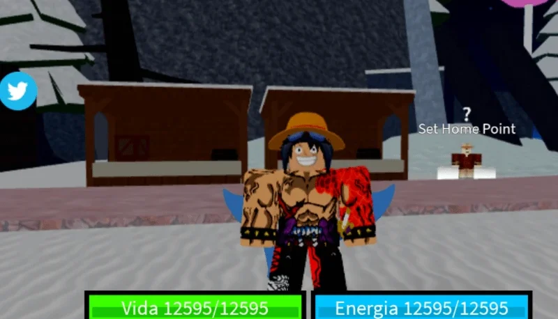 Conta De Blox Fruits Full V4 Com Kitsune Gravity