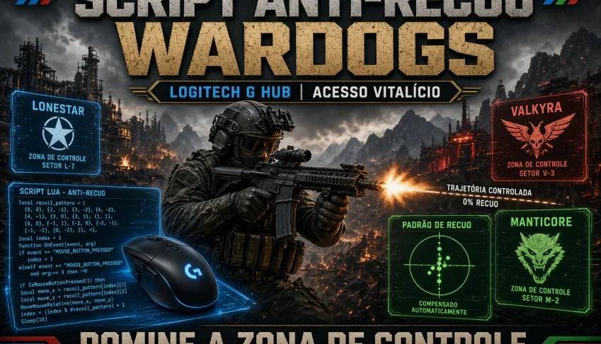 ⚡ Wardogs No-Recoil | Logitech ⚡