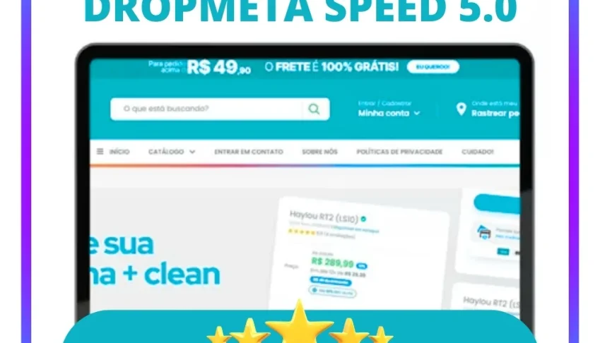 Tema Dropmeta Speed 5.0 atualizado 2024