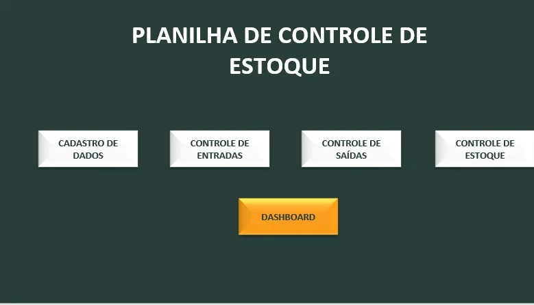 Planilha De Gestão De Estoque Com Dashboard