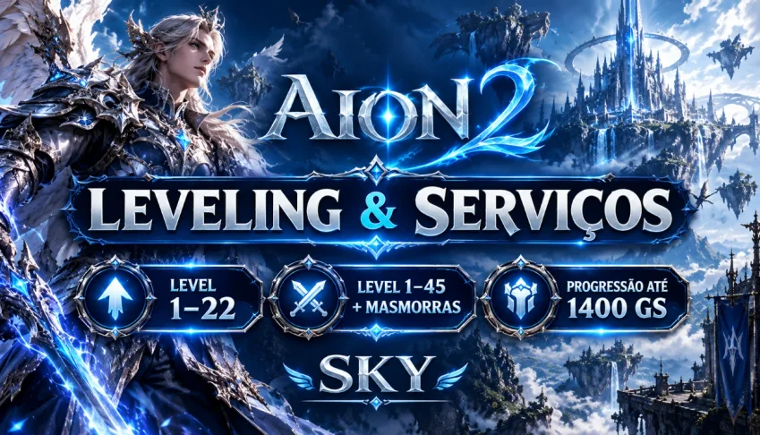 ⚔️ Aion 2 — Serviços De Leveling E Serviços
