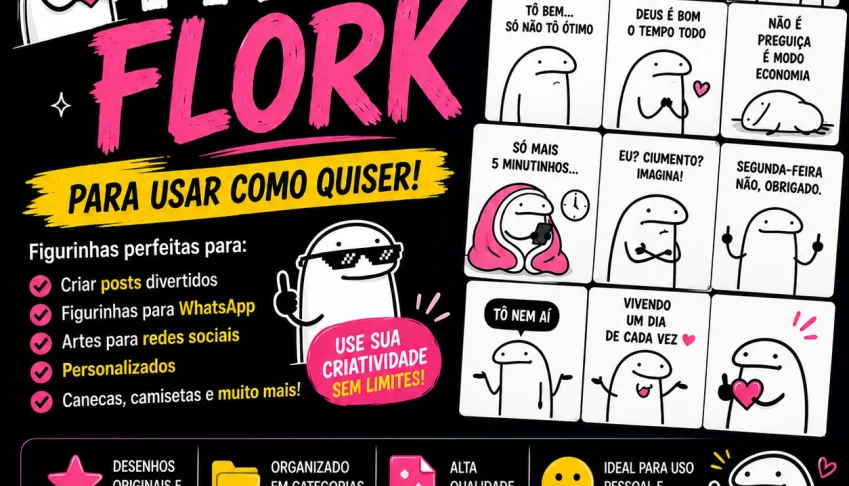 Pack Flork Diversos 🔥