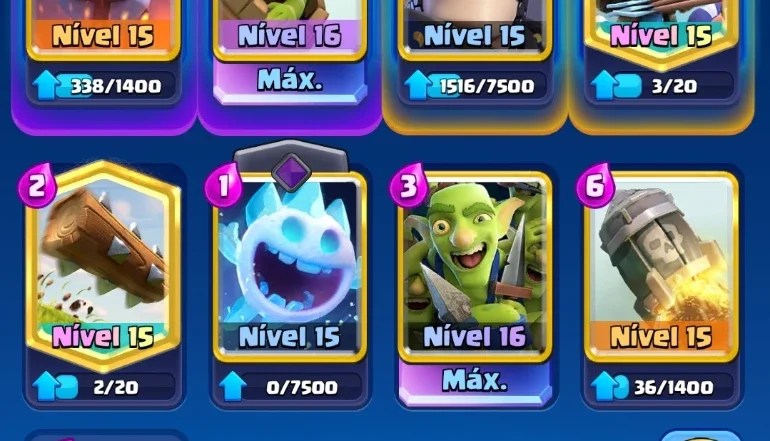 Vendo conta Clash Royale