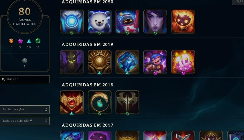 Vendo Conta Platina IV Lol