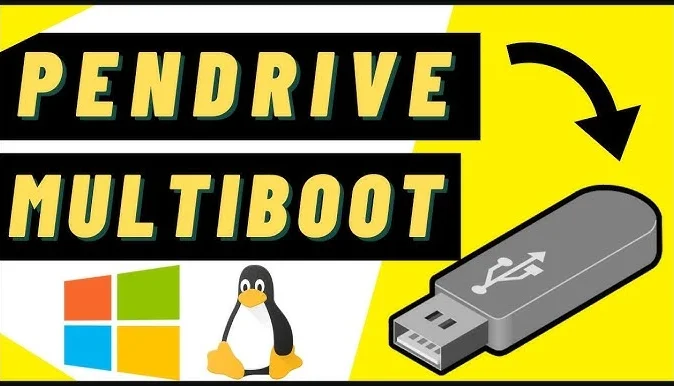 Pack ISO Multiboot 2026 p/ Pen Drive - Win 11/10/7 + Linux 