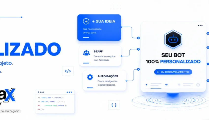 Bot Personalizado para Discord | Qualquer Categoria