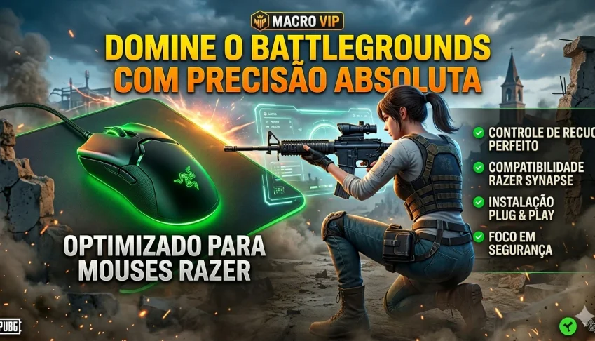 Macro Norecoil Atualizado 2026-  Pubg Pc Steam