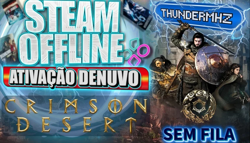 Crimson Desert Deluxe - Conta Steam Offline