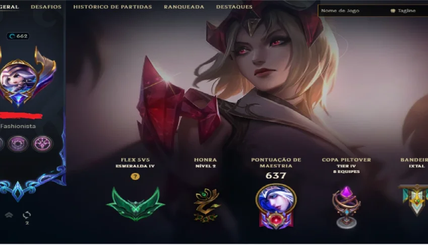 Conta Lol 290 Skin All Champs 5 Ultimate 3 Miticas