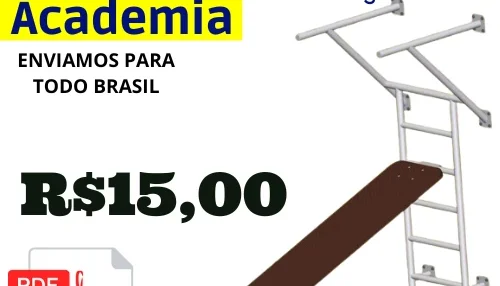 Projeto Barra De Flexão Com Prancha Ajustável