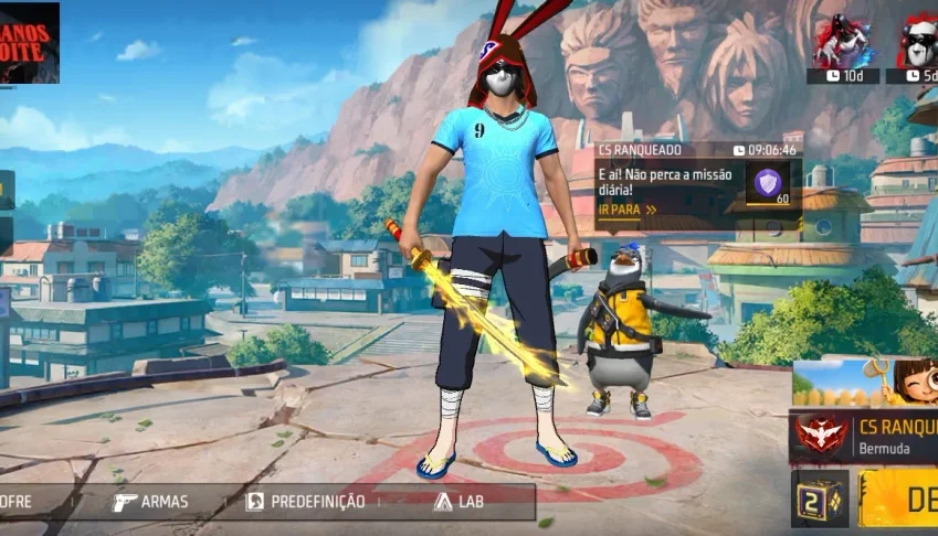 Conta de free fire