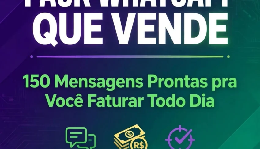 Whatsapp que Vende - Pack venda todo dia
