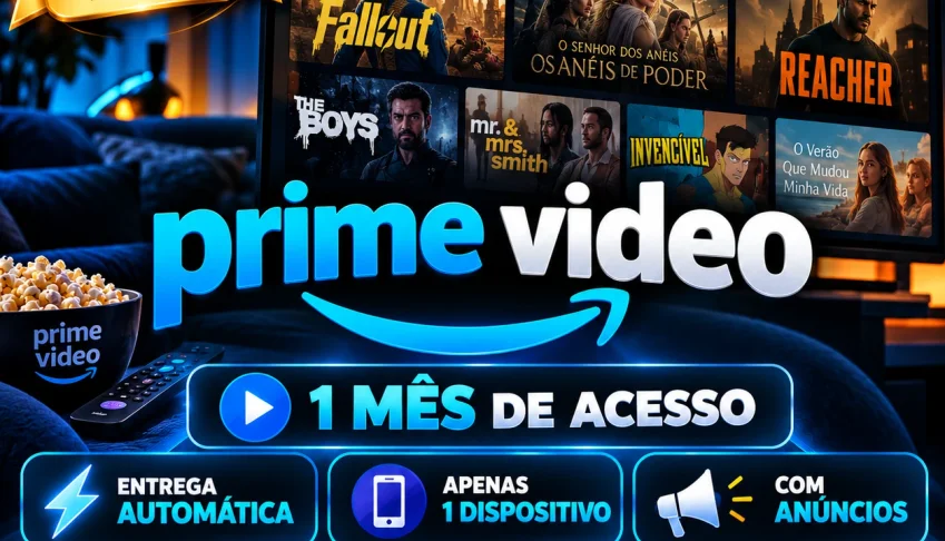 Prime video – Tela Privada 🔒 | 30 Dias