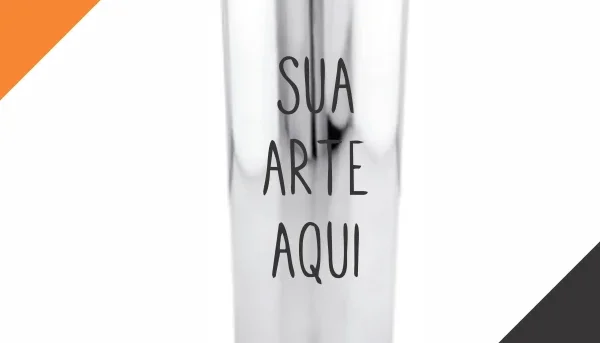 Long Drink Metalizado Prata