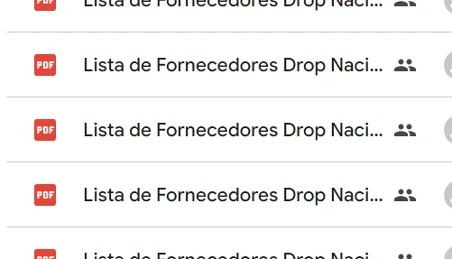 Lista 1500 Fornecedores Dropshipping