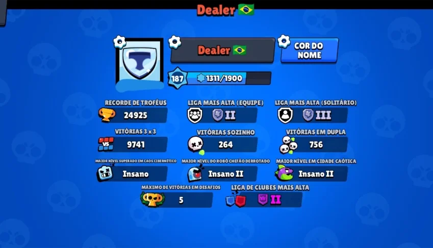 Conta Brawl Stars