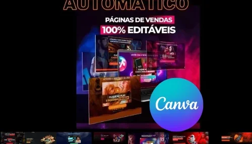 Páginas Premium Editavéis 100% No Canva