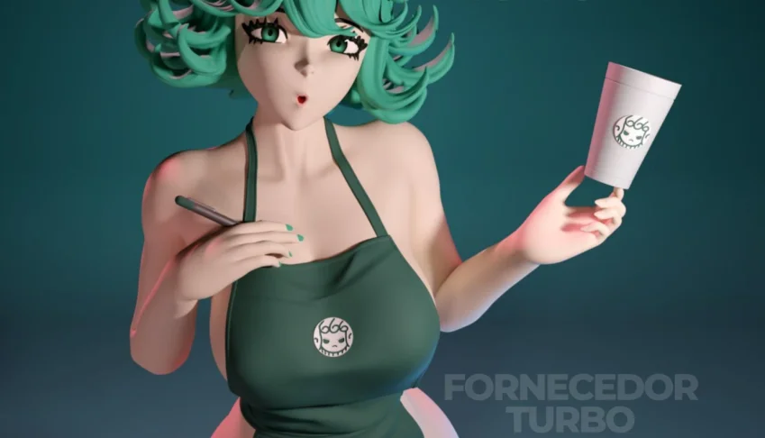 Tatsumaki 3D - Arquivo STL para impressão 3D