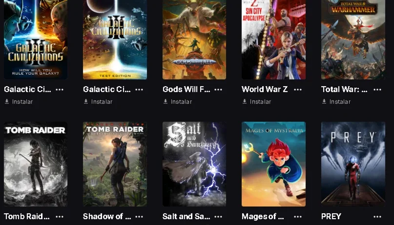 Conta Epic Games com Cerca de 230 Jogos
