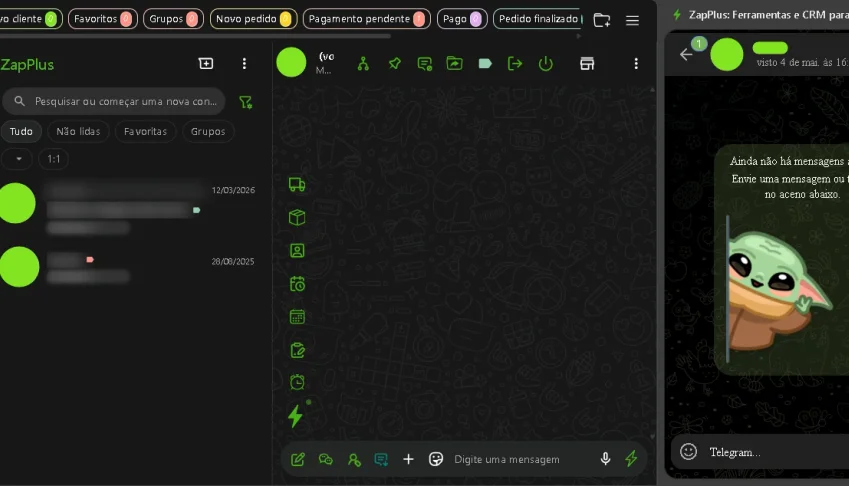 ZapPlus: Ferramentas e CRM para WhatsApp