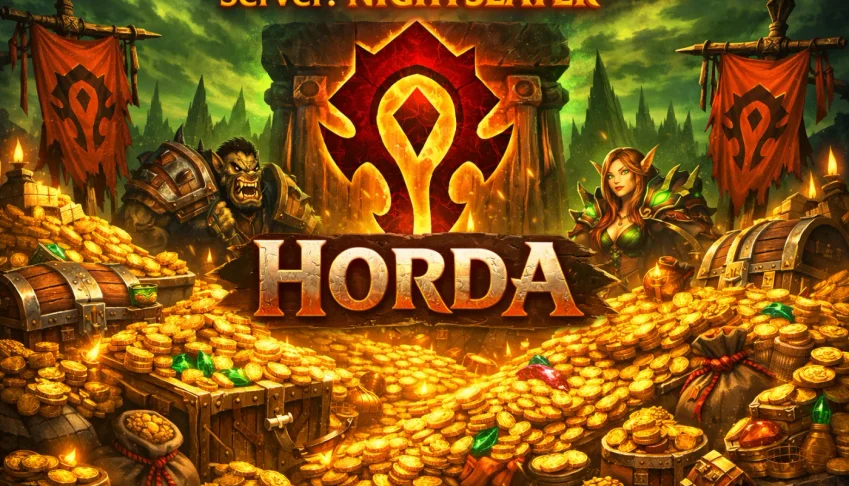 Wow Classic TBC Aniversário Gold Nightslayer HORDA