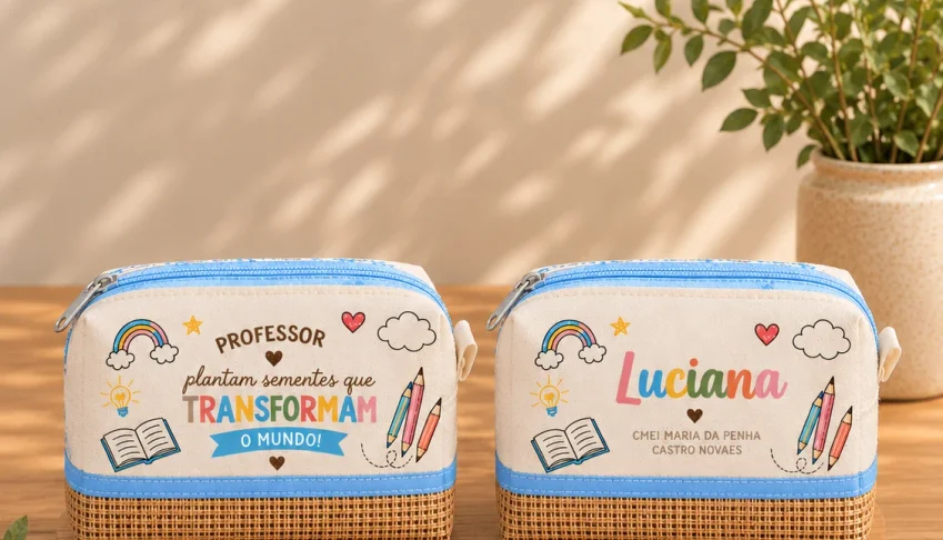 Necessaire Box Personalizada para Professores