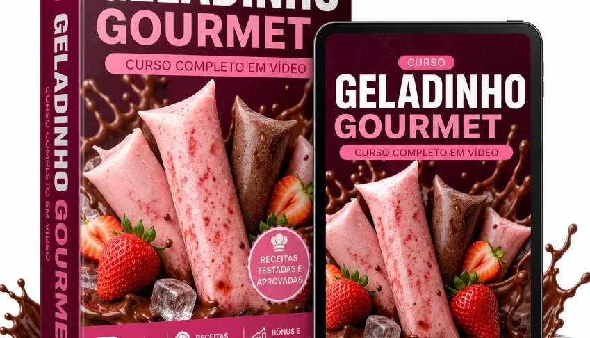 Curso Geladinhos Gourmet Premium - Aulas Em Vídeo