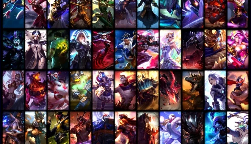Conta lol 108 skins, 464 pontos de maestria, todos os champs