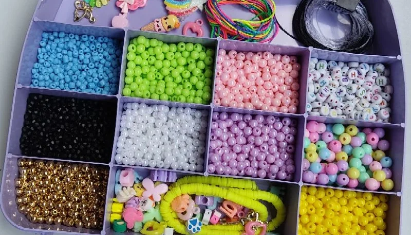 Kit para Artesanato com Miçangas