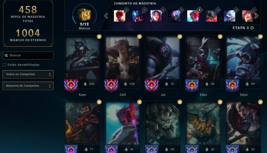 Conta De Lol E Valorant Com muitas prestigios
