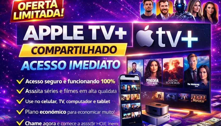 Conta Apple Tv+ Premium (Compartilhada) Barato Acesso Rápido