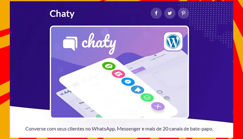 Plugin Chaty Pro para Worpress *Vitalício*