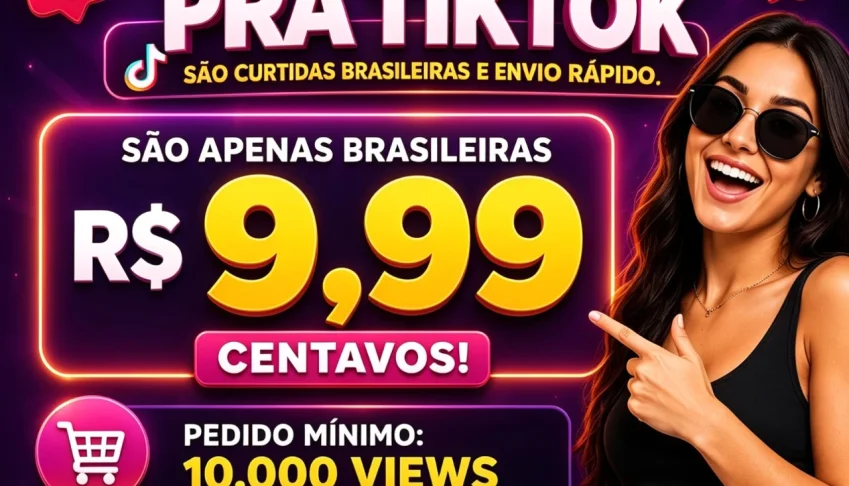 TIKTOK - 1000 Curtidas BR