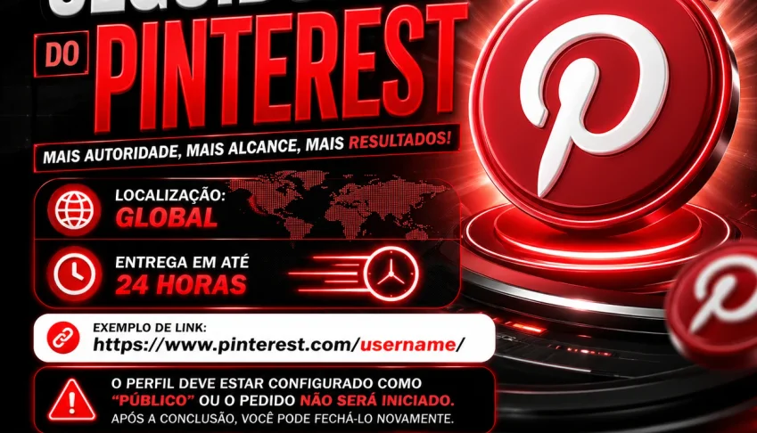 🚀 Seguidores  Pinterest | Crescimento Rápido E Seguro🔥