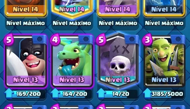 Conta Clash Royale lvl 14