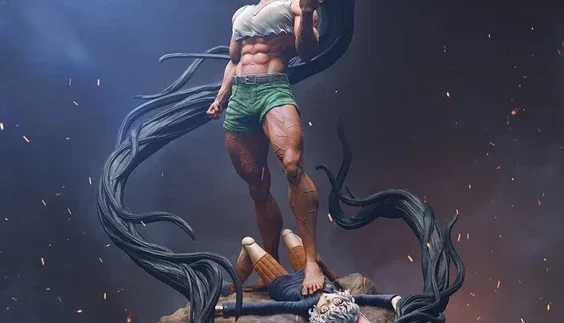 Gon Vs Pitou hunter x hunter 3D STL